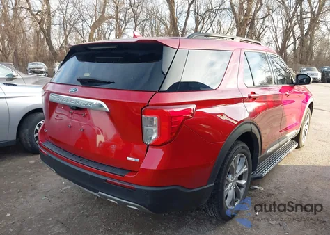 2020 Ford Explorer Xlt z USA, uszkodzony, nr VIN 1FMSK8DH2LGC58965